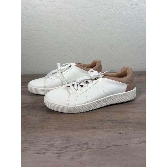 Soul Naturalizer Neela White Tan Women's Sneaker Shoes 8.5 Wide- EUC - Picture 2 of 9